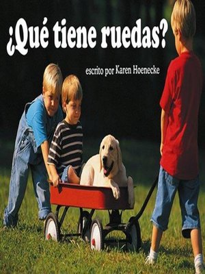 cover image of ¿Qué tiene ruedas?